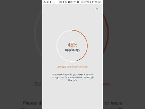 JBL Charge 3 Firmware Update (7.6)