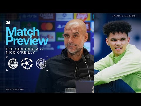 PRESS CONFERENCES & OPEN TRAINING | FK Bodø/Glimt v Man City| UEFA Champions League