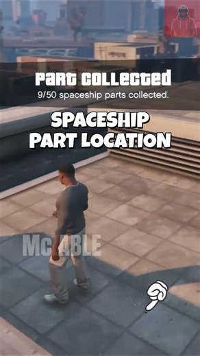 Rancho spaceship part location | space docker gta 5 | Mc ABLE #gta5 #shorts #viral