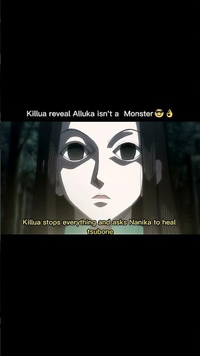 Killua Proves Alluka Is Not A Monster! #hunterxhunter #animeshorts #short