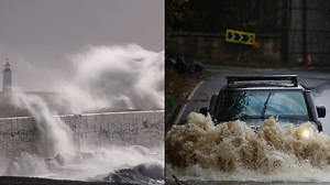 Storm Ashley map reveals which parts of the UK will be affected after ‘danger to life’ warning issued