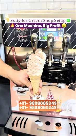 Softy Machine | Softy ice cream machine | Softy business | Softy ice cream shop | call us now