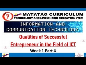 TLE Grade 7 Quarter 1 - ICT Week 1 Part 4