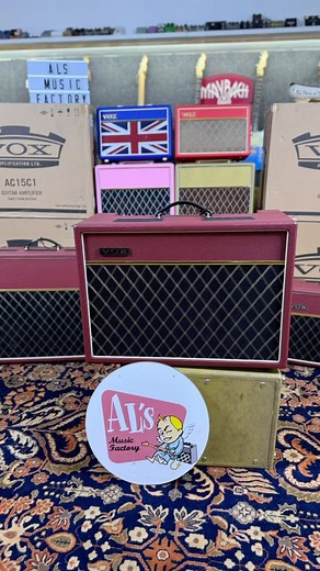 @voxamplification VOX AC15C1 CVR ALL TUBE LIMITED EDITION 1x12” Combo...