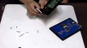 Longruner 7 inch Raspberry Pi Touch Screen Case Holder for Raspberry Pi 3 2 Model B and RPi 1 B+ A BB Black PC Various Systems LSC7B-1