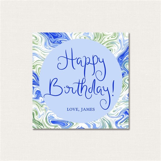 Printable Gift Tag, Enclosure Cards, Calling Card - Etsy