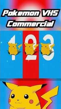 POKEMON VHS COMMERCIAL #pokemon #vhs #commercial #dvd #90s