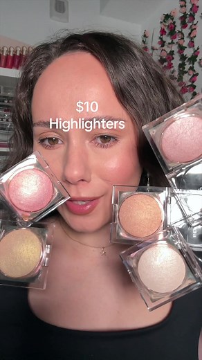 The first @Makeup Revolution product that has caught my eye in a while. These are the Beam Bright Highlighters. Overall review: these can be blinding but they do look a bit dry on the skin so prep accordingly. Be careful iver texture as well. Overall for $10 im not mad. #makeuprevolution #makeupreview #newmakeup #highlighter #honestmakeupreview #affordablemakeup #drugstoremakeup #newatulta