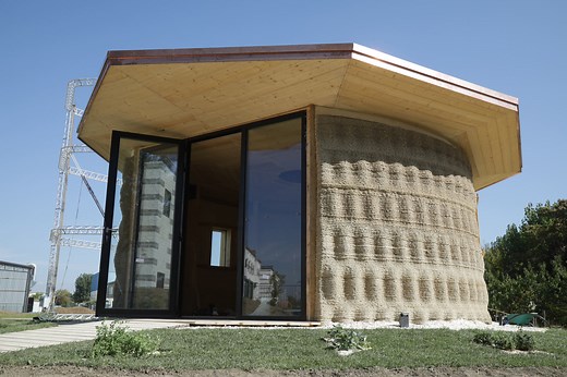 The first 3D printed House with earth | Gaia | 3D Printers | WASP
