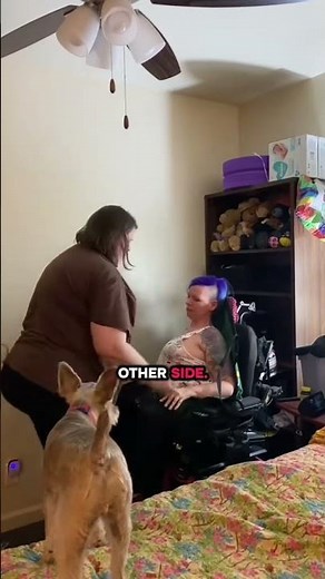 This is how my caregiver and I use a Hoyer lift ￼