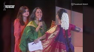 Hear #IlaArun and Singer Alka Yagnik croon their award-winning song #CholiKePeeche at the 39th #FilmfareAwards. #FilmfareOnFB #FilmfareFlashback #FilmfareArchives | Filmfare