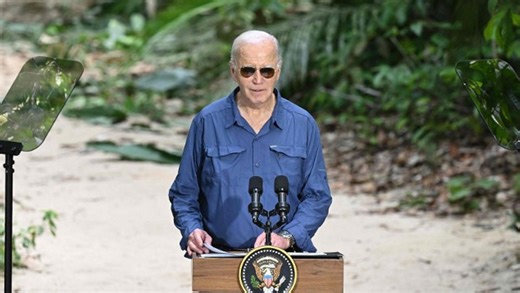 Video of Joe Biden "wandering off" into rainforest skyrockets