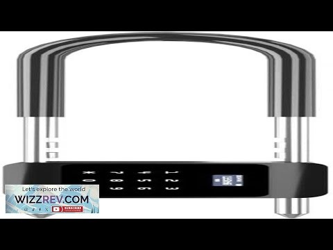 Smart Lock for Glass Door warehuse Door Fingerprint keyless Entry. no Installation