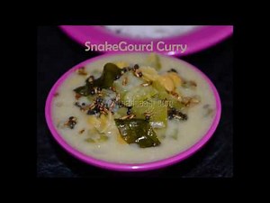 Easy Snake Gourd Curry recipe | How to make Pudalangai Kulambu | Madraasi