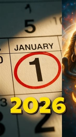 Telugu ai videos on Instagram: "జనవరి 1కి ముందే ఇది చూడండి! 🙏 2026లో మీ తలరాత మారాలంటే బ్రహ్మ ముహూర్తంలో ఈ చిన్న పని చేయండి. [ New Year 2026 Telugu, Jan 1st Ritual Telugu, Om Sarveshwaraya Namaha Mantra, Brahma Muhurtham benefits Telugu, How to start 2026, Telugu Bhakti Shorts, Shiva Mantra for Success, 2026 Rasi Phalalu, Best year of my life, Morning Motivation Telugu, Devotional Shorts Telugu. ] #NewYear2026 #TeluguBhakti #OmSarveshwarayaNamaha #TeluguShorts #LordShiva #Motivation #brahmamuhu