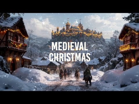 Medieval Christmas Ambience | Cozy Winter Castle Music for Relax & Focus