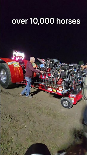 Unlimited Modified Tractor with Over 10,000 Horsepower
