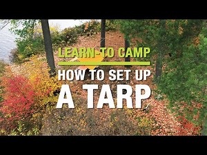 How to Set Up a Tarp