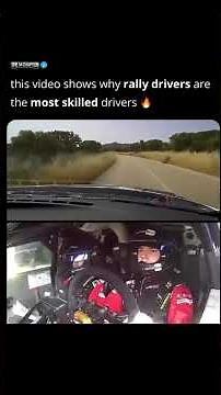 Rally drivers are insane 😱 #rally #driver #driving #cars