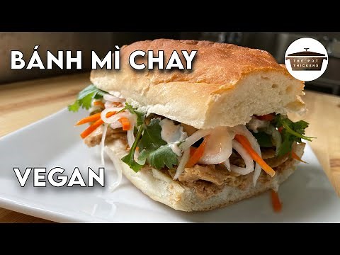 Vegan Banh Mi Sandwich | How to make a Vietnamese Bánh Mì Chay.