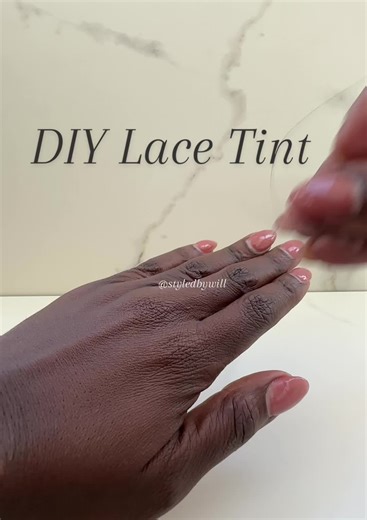 Easy DIY Lace Tint Tutorial for Perfect Wig Matching