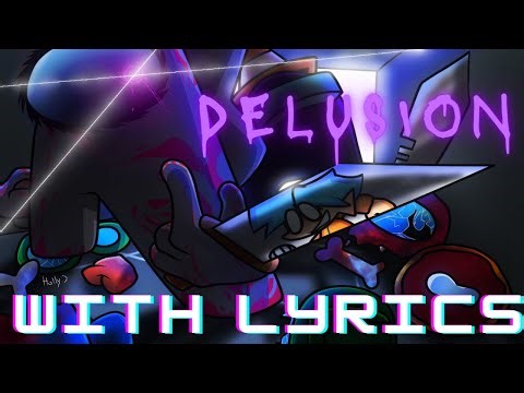 DELUSION With Lyrics | FNF Vs. Imposter V4 Lyrical Cover | Happy New Years!!