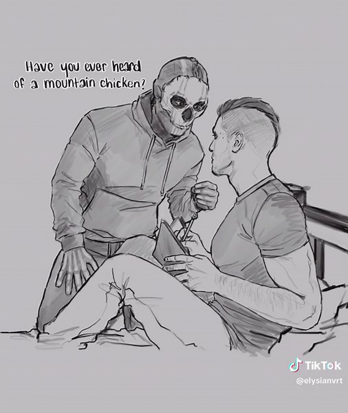 this is what keeps ghost up at night #simonghostriley #simonriley #ghost #johnsoapmactavish #johnmactavish #soapmactavish #cod #callofduty #modernwarfare2 #mw2 #comic #art