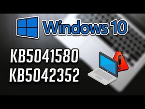 Windows 10 で、Windows Update （ 23H2：KB5041580 ,KB5042352 ）更新に失敗する- 方法