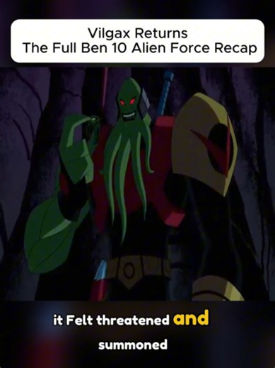 Vilgax Returns! The Full Ben 10 Alien Force Recap 05 #StoryRecap #CartoonFans #Nostalgia #CartoonRecap #Animation #Fyp #Viral #ForYou #Cartoon #Recap #CartoonNetwork #Vilgax #Returns #Force #Ben10