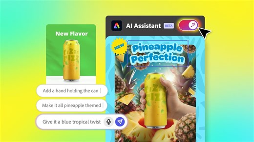 Adobe Introduces New AI Assistant in Adobe Express that Unlocks Creativity for All with Conversational Creation and Editing