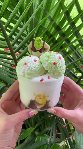 Shrek Sherbet Slime - Satisfying ASMR Video