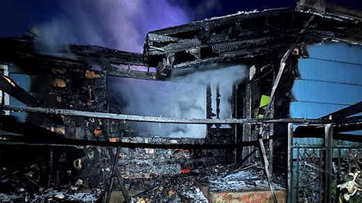 Two-alarm fire destroys southeast Salem home; resident and dog escape unharmed