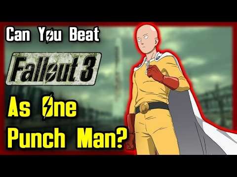 Can You Beat Fallout 3 As One Punch Man?