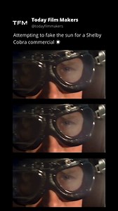 1.1M views · 10K reactions | Attempting to fake the sun for a Shelby Cobra commercial ☀️ Follow @todayfilmmakers for the Latest Filmmaking Tutorials & Tips  ➡ @todayfilmmakers ➡ @todayfilmmakers ➡ @todayfilmmakers @saysomethingproductions #todayfilmmakers #filmmaking #videography #filmmakinglife #filmproduction #cinematography #cinematic #cars | Today Film Makers | Facebook