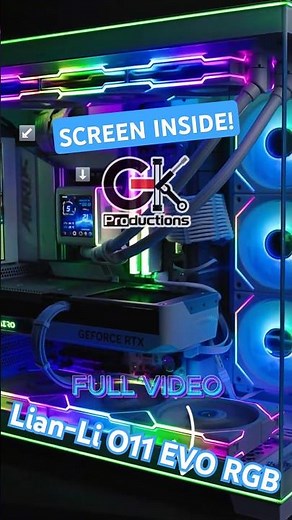 We Put Sensor Panel Inside O11 EVO RGB!