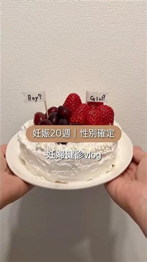 妊娠6ヶ月性別確定👶🏻妊娠20週の妊婦健診の日🤰🏻🤍#プレママ #初マタ #妊娠中期 #性別発表 #妊婦