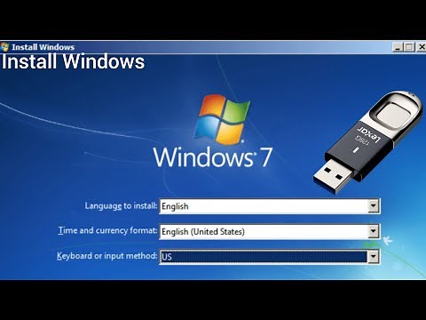 how to install windows 7 on Dell laptop and desktop