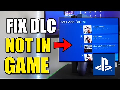 How to Fix your PS4 DLC or Add ons installed but not Appearing in Game!