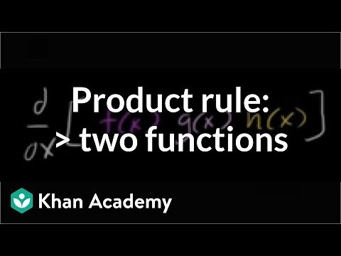 Product rule for more than two functions