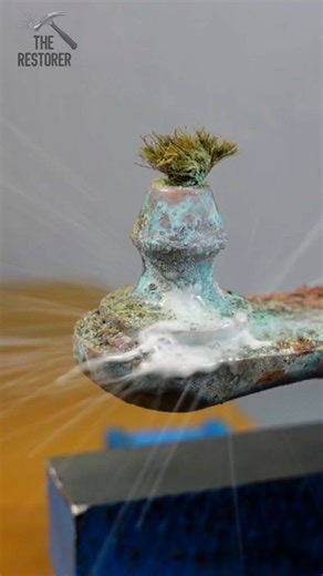 The Restorer on Instagram: "You won't believe your eyes when you see the result!😮 👉 YouTube channel - The Restorer #therestorer #restoration #art #vintage #awesome"