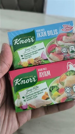 Perasa Makanan Kiub Pati Ayam Dan Ikan Bilis KNORR