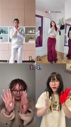 Tiktok New Trend! 🙃 Aka ❤️ Shiro 🤍 = Pinku 🩷 #shorts #viral #dance