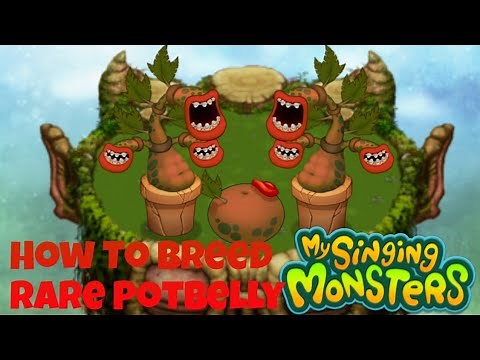 How To Breed Rare Potbelly On Plant Island | My Singing Monsters
