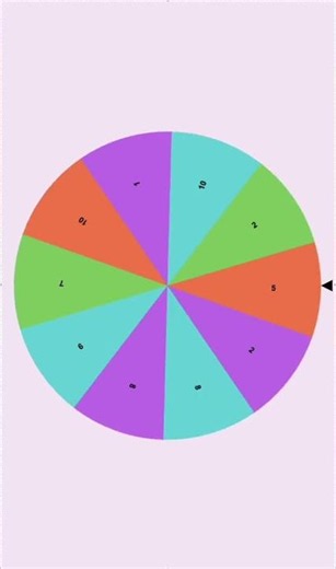 Generador de números aleatorios #roleta #números #random #spinner