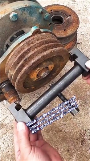 The Ultimate Stuck Pulley Solution 🛠️