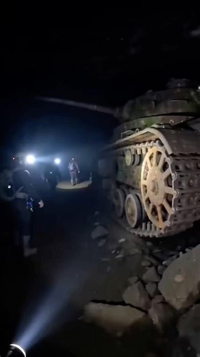 Old Tank In A Cave #cave #exploration #old #abandoned #tank #scifi