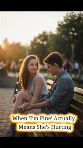 When 'I’m Fine' Actually Means She’s Hurting #relationshipadvice #usa #shorts