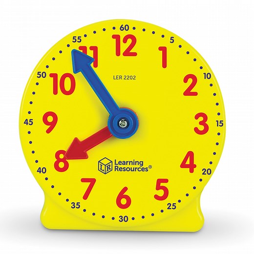 Learning Resources Big Time Mini Clock, Teaching Clock, Classroom Accessories, Ages 5 and Up