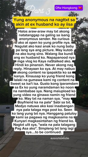 742K views · 4.4K reactions | Kwentong OFW. #ofwstory #kunyanghk #OFWHONGKONG #OFWHK #ofwlife #fbreelsfyp #fbreels #viralvideoreels #everyone #followers | Eva Carilo Base | Facebook