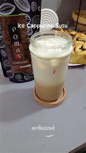Hack powder drink dari @pomasindonesia yang Varian Cappucino #idejualan #resepes #shorts #resepes